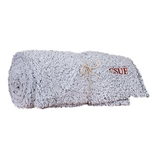 Boxercraft Sherpa Frosty Grey Blanket